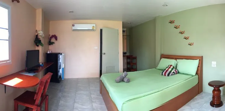 Standard bungalow interior at Cheunjai Resort